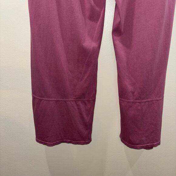 Pact Organic Cotton Wide-Leg Pants – Plum Purple – Size Medium - Picture 6 of 14
